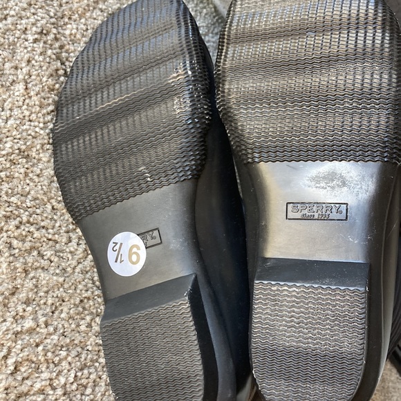 🆕🖤SPERRY BLACK WOMENS RAIN BOOTS - Picture 7 of 8